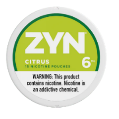 Nicotine Pouches ZYN Citrus (15 pouches 6mg)